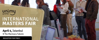 Unimy Grad Masters Fair in Istanbul on 4th April