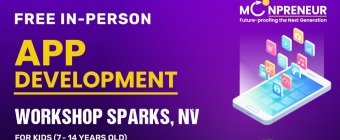 Free App Development Workshop in Sparks, NV by Moonpreneur