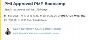 PMI Approved PMP Bootcamp