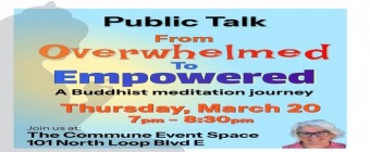 From Overwhelmed to Empowered: A Buddhist meditation journey