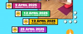 Join Our Free Community Iyengar Yoga Classes This April!
