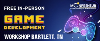 Free Game Development Workshop in Bartlett,TN  by Moonpreneur
