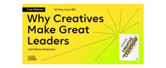 Free webinar: Why Creatives Make Great Leaders