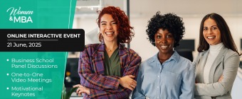 Empowering Women in Business – Women & MBA online event, 21 June           
