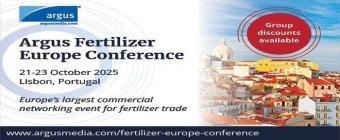 Argus Fertilizer Europe Conference | 21-23 October 2025 | Lisbon, Portugal at Epic Sana Lisboa Hotel