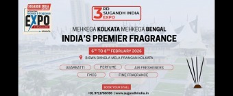  India’s Biggest Incense & Fragrance Exhibition - 3rd Sugandh India Expo 2026 In Kolkata
