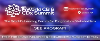 15th World Clinical Biomarkers and CDx Summit | September 22-25, 2025 | Boston, MA