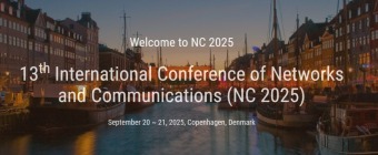 13th International Conference of Networks and Communications (NC 2025)