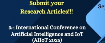 3rd International Conference on Artificial Intelligence and IoT (AIIoT 2025)