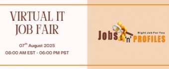 Virtual IT Job Fair 2025 – Powered by Jobs 'n' Profiles
