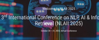 3rd International Conference on NLP, AI & Information Retrieval (NLAII 2025)