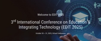 3rd International Conference on Education & Integrating Technology (EDIT 2025)