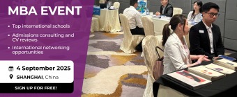 Discover One-to-One MBA Opportunities in Shanghai on 4 September