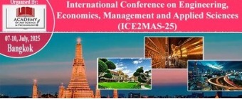 International Conference on Engineering, Economics, Management, and Applied Sciences (ICE2MAS 26), Bangkok