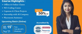 Data Analyst course in Kolkata - 15/09/2025