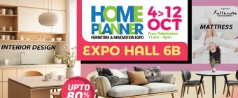 Home Planner Furniture & Renovation Expo - 4 to 12 Oct 2025 at Expo Hall 6B
