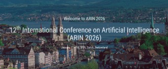 12th International Conference on Artificial Intelligence (ARIN 2026)