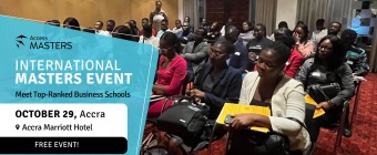 Shape Your Career with an International Master’s Degree - Join the Top Masters Event in Accra!