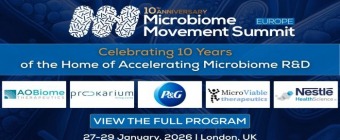 10th Microbiome Movement Summit Europe | 27-29 January, 2026 | London, UK