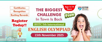 Free BYITC 5th International English Olympiad
