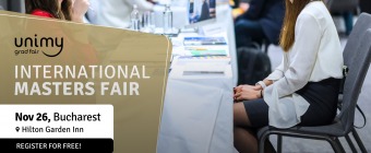 CHOOSE YOUR DREAM MASTER’S PROGRAM ON NOVEMBER 26TH – BUCHAREST