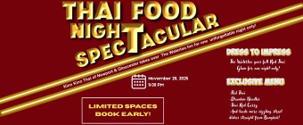 Thai Food Night Spectacular at Waterloo Inn