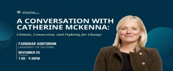 A Conversation with Catherine McKenna: Climate, Connection, and Fighting for Change