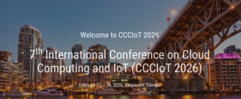 7th International Conference on Cloud Computing and IoT (CCCIoT 2026)