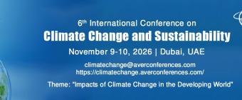 6th International Conference on Climate Change & Sustainability