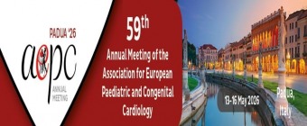 AEPC 2026: 59th Annual Meeting of the Association for European Paediatric and Congenital Cardiology