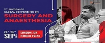 7th Edition of Global Conference on Surgery and Anaesthesia