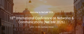 18th International Conference on Networks & Communications (NeCoM 2026)