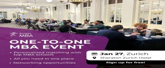 Access MBA event in Zurich
