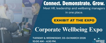 Corporate Wellbeing Expo 2026 | Book Your Stand At Premier B2B Show