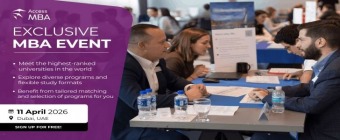Access MBA Dubai - Meet the World’s Top MBA Programs