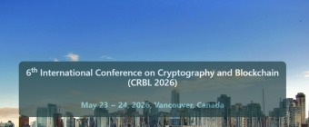 6th International Conference on Cryptography and Blockchain (CRBL 2026)
