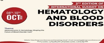 2nd Edition of International Summit on Hematology and Blood Disorders