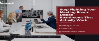 Smarter Meeting Rooms: Boardrooms That Actually Work @Delta Hotel