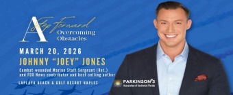 Fox News Host and decorated veteran Johnny “Joey” Jones to speak at Parkinson’s luncheon Naples