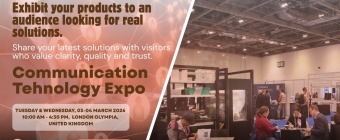 Communication Technology Expo 2026 | Book Your Stand At Premier B2B Show