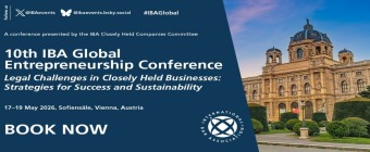10th Global Entrepreneurship Conference: Legal Challenges in Closely Held Businesses: Strategies for Success and Sustainability