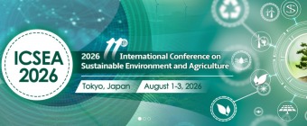 2026 11th International Conference on Sustainable Environment and Agriculture (ICSEA 2026)