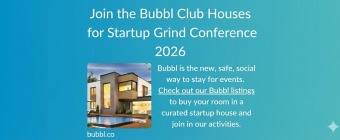 Innovate, Stay & Connect in Bubbl Houses – #SG2026