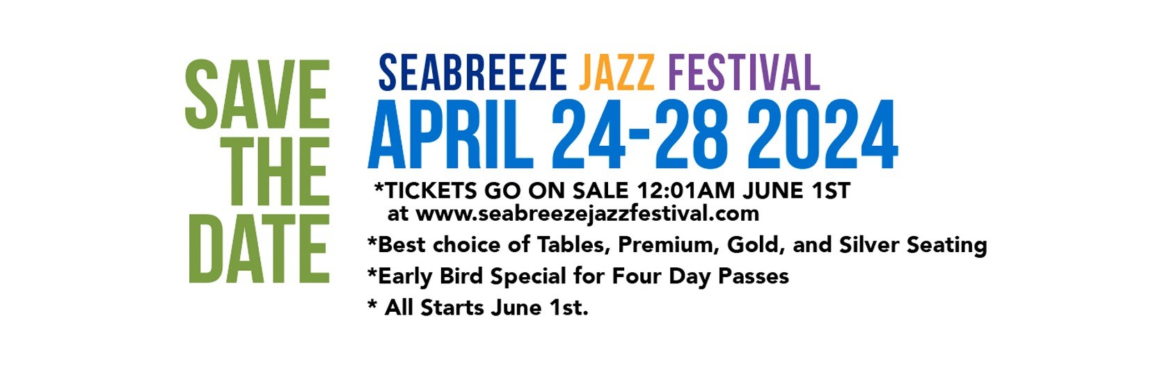 Seabreeze Jazz Fest (Apr 2024), Bay County, United States Exhibitions