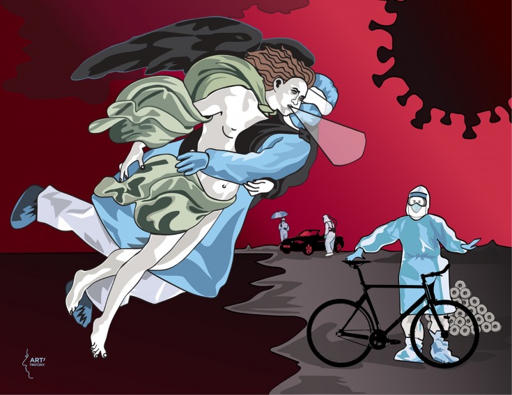 Pandemic fairy tales by Masha Trotzky