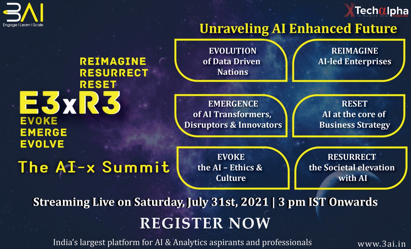 E3xR3: The AI-x Summit