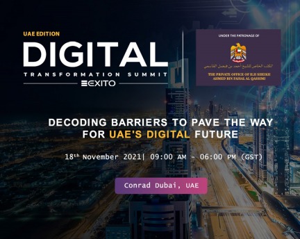 Digital Transformation Summit, 18th Edition - Digital Transformation Summit: UAE