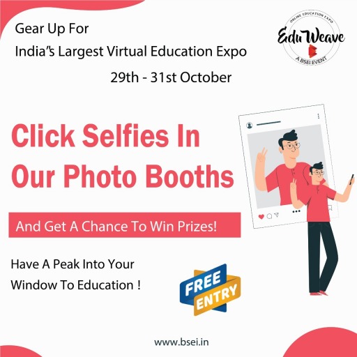 click selfie and win prizes, EduWeave 