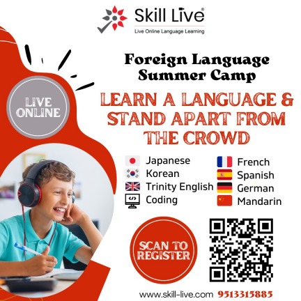 FOREIGN LANGUAGE SUMMER CAMP, Free Foreign Language Webinar