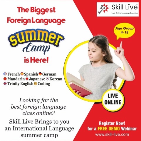FOREIGN LANGUAGE SUMMER CAMP, Free Foreign Language Webinar